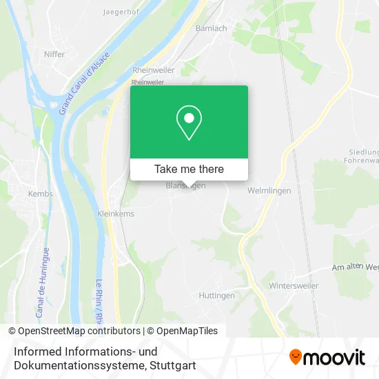 Карта Informed Informations- und Dokumentationssysteme