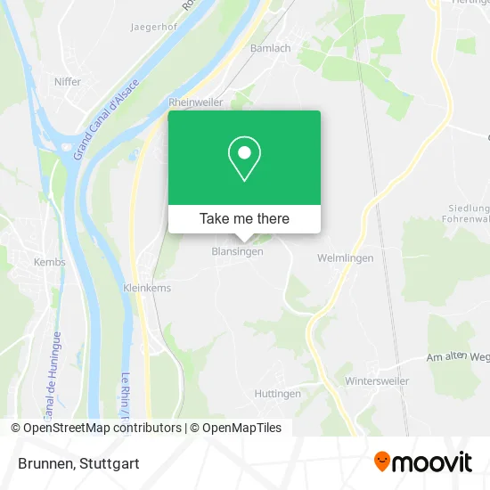 Карта Brunnen