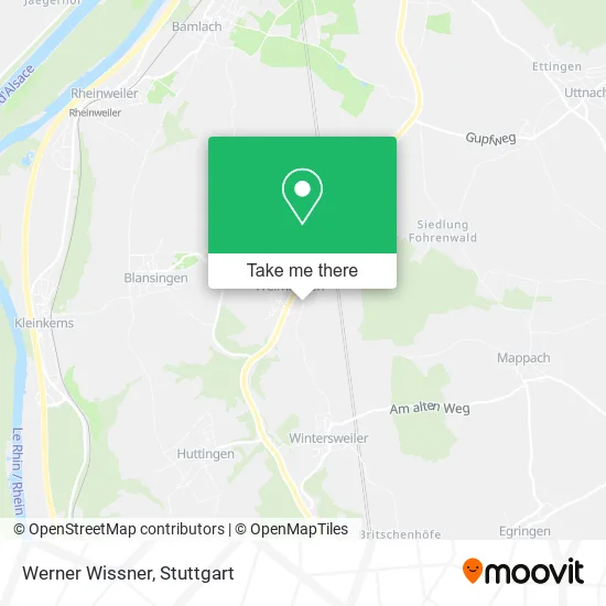 Карта Werner Wissner