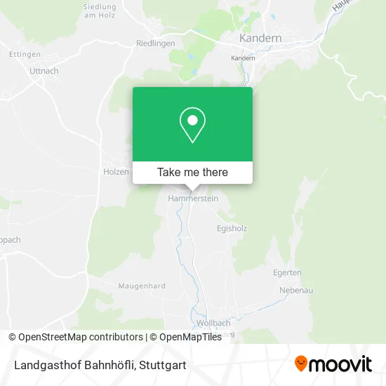 Карта Landgasthof Bahnhöfli