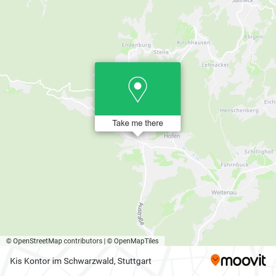Kis Kontor im Schwarzwald map