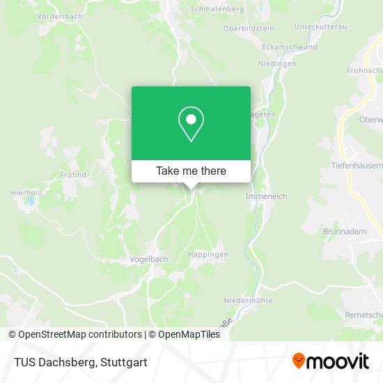 TUS Dachsberg map