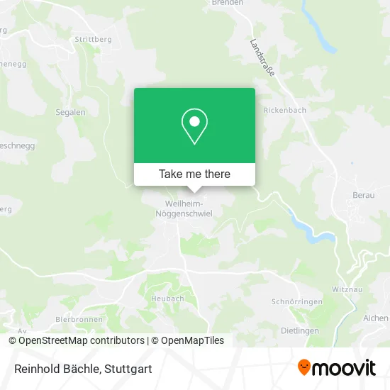 Карта Reinhold Bächle