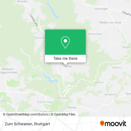 Карта Zum Schwanen