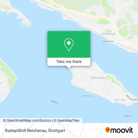 Карта Badeplätzli Reichenau