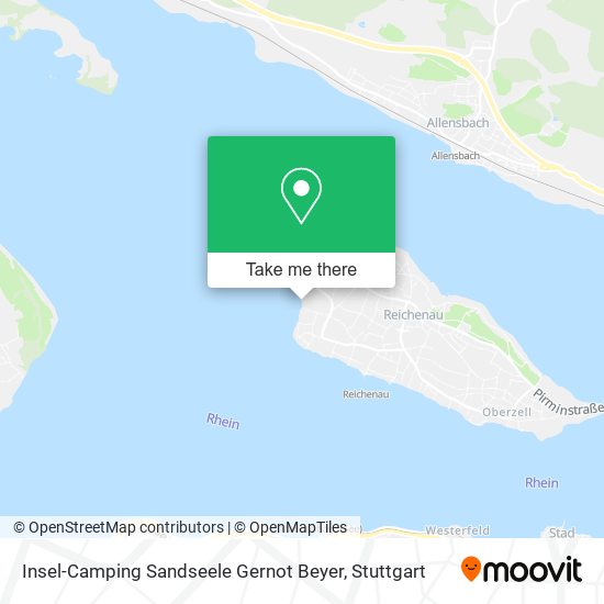 Карта Insel-Camping Sandseele Gernot Beyer