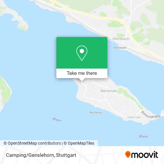 Карта Camping/Genslehorn