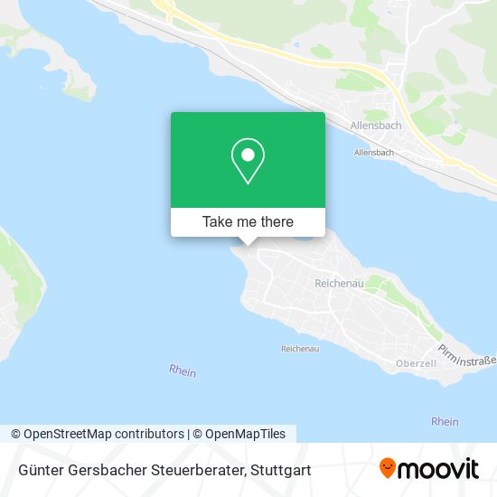 Günter Gersbacher Steuerberater map