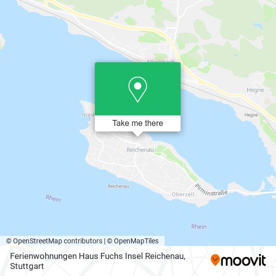 Ferienwohnungen Haus Fuchs Insel Reichenau map