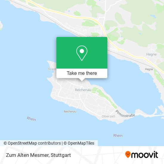 Карта Zum Alten Mesmer