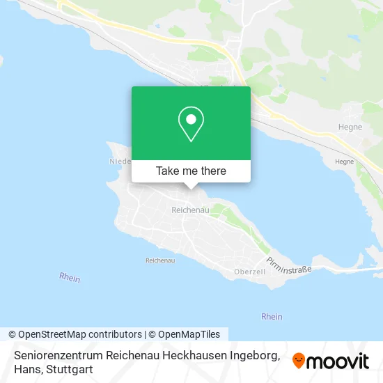 Карта Seniorenzentrum Reichenau Heckhausen Ingeborg, Hans