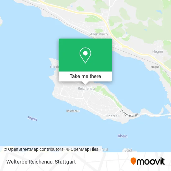 Карта Welterbe Reichenau