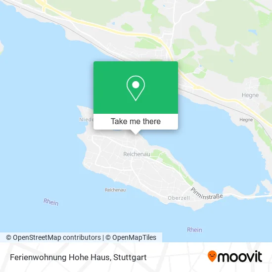 Карта Ferienwohnung Hohe Haus