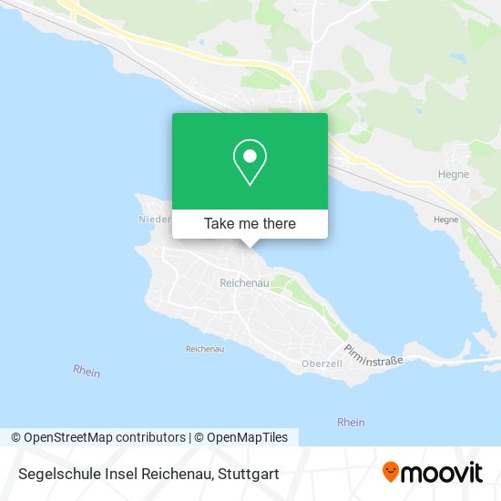 Segelschule Insel Reichenau map