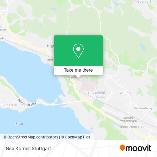 Карта Gsa Körner