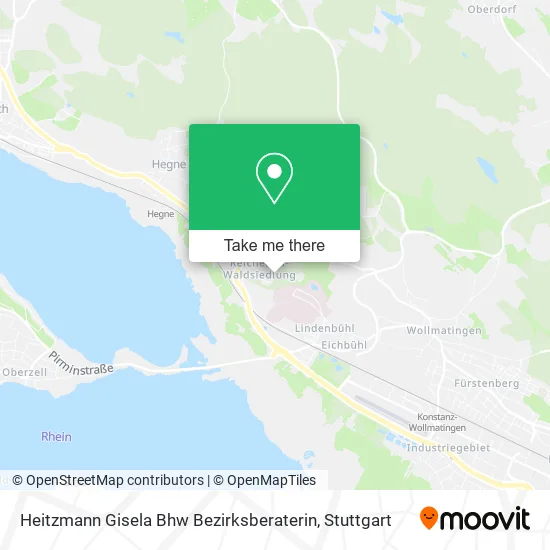 Карта Heitzmann Gisela Bhw Bezirksberaterin