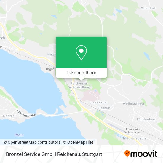 Bronzel Service GmbH Reichenau map