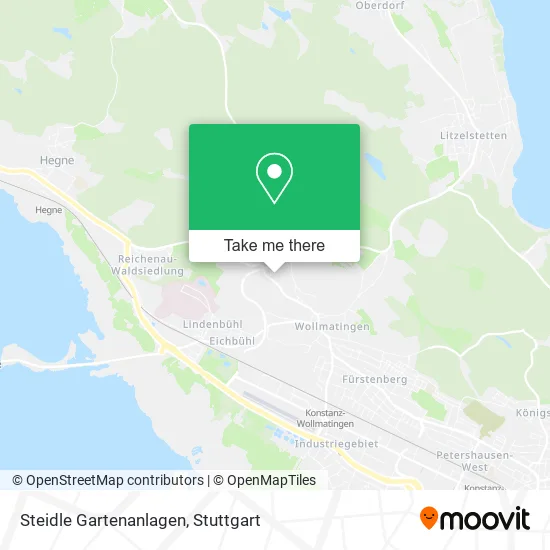 Карта Steidle Gartenanlagen