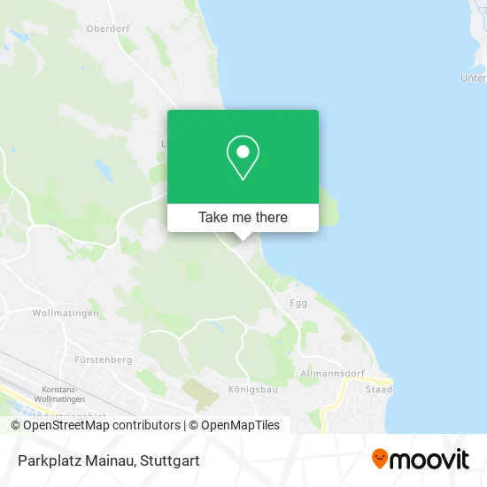 Карта Parkplatz Mainau