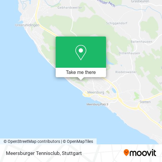 Meersburger Tennisclub map