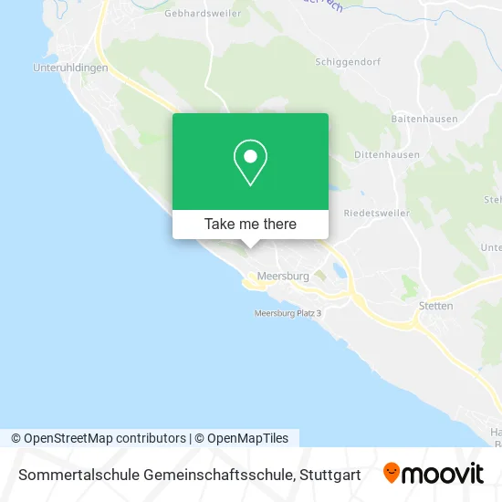 Карта Sommertalschule Gemeinschaftsschule