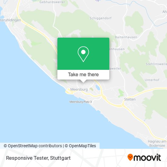 Responsive Tester map