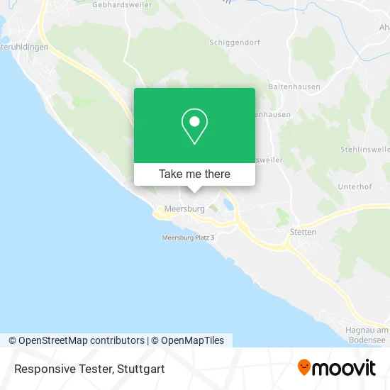 Карта Responsive Tester