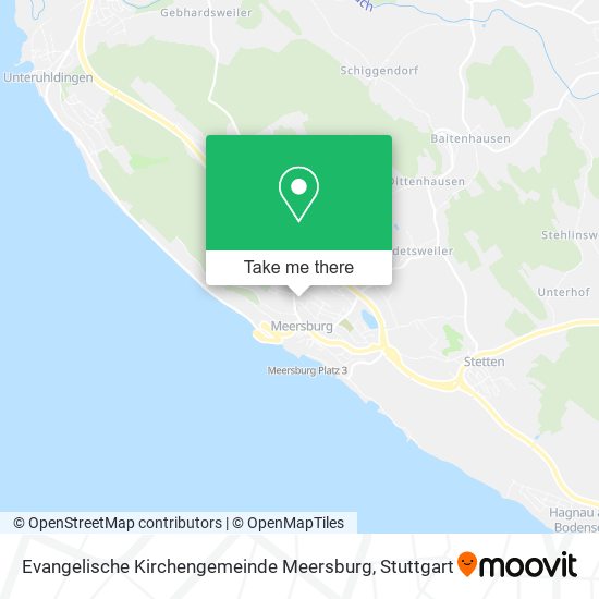 Evangelische Kirchengemeinde Meersburg map