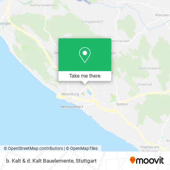 Карта b. Kalt & d. Kalt Bauelemente