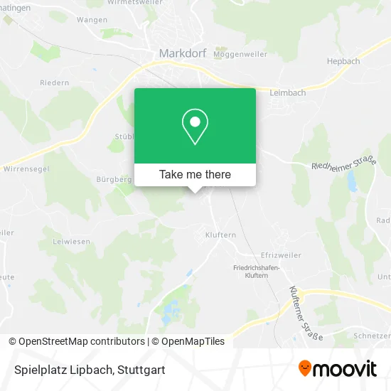 Карта Spielplatz Lipbach