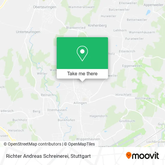 Карта Richter Andreas Schreinerei