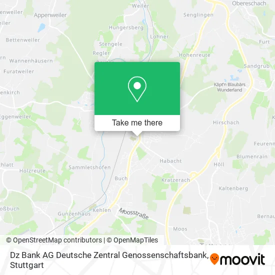 Карта Dz Bank AG Deutsche Zentral Genossenschaftsbank