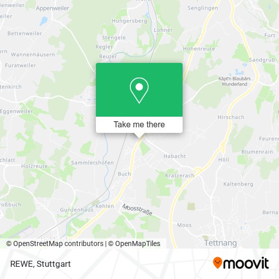 REWE map