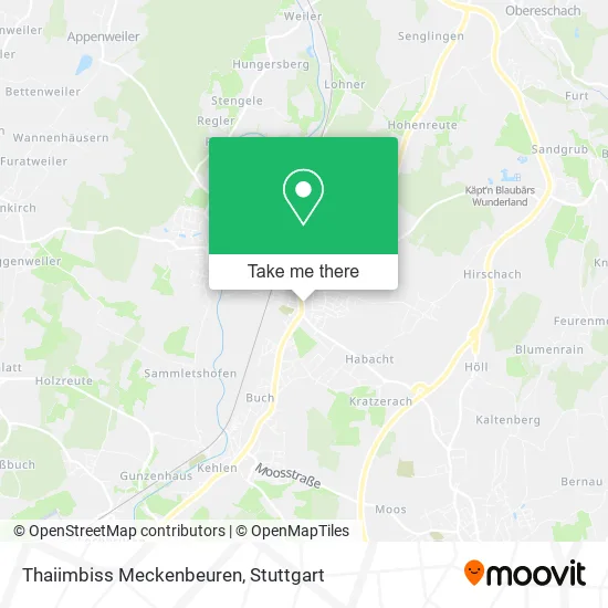 Карта Thaiimbiss Meckenbeuren