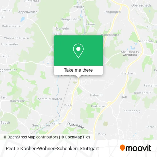 Карта Restle Kochen-Wohnen-Schenken