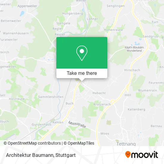 Карта Architektur Baumann