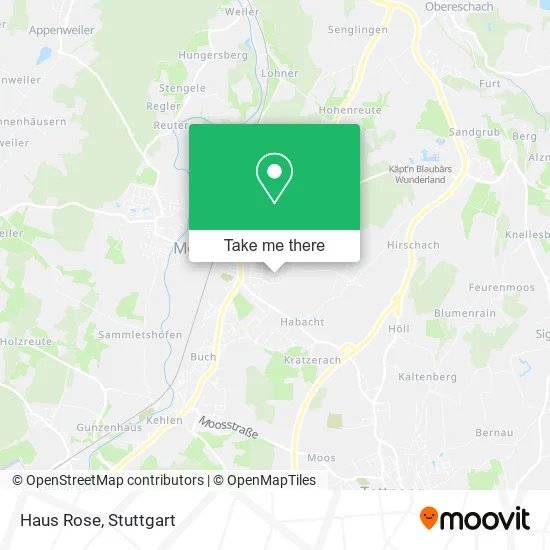 Карта Haus Rose