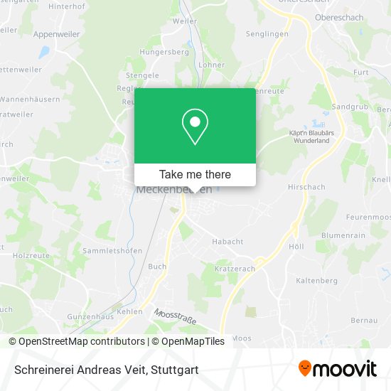 Schreinerei Andreas Veit map