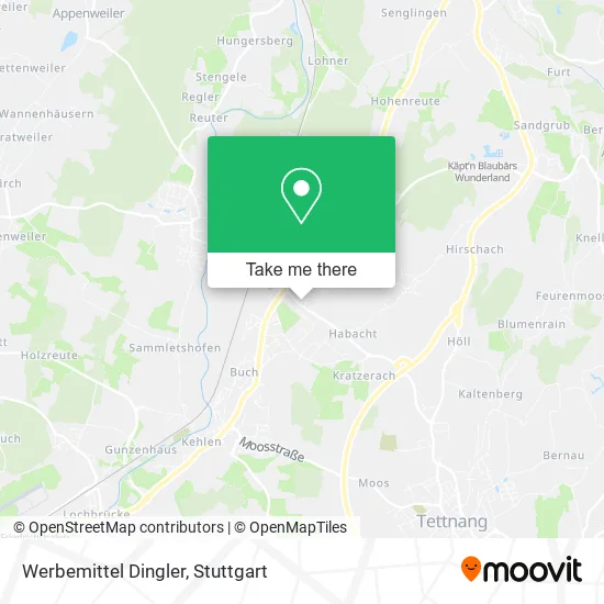 Карта Werbemittel Dingler