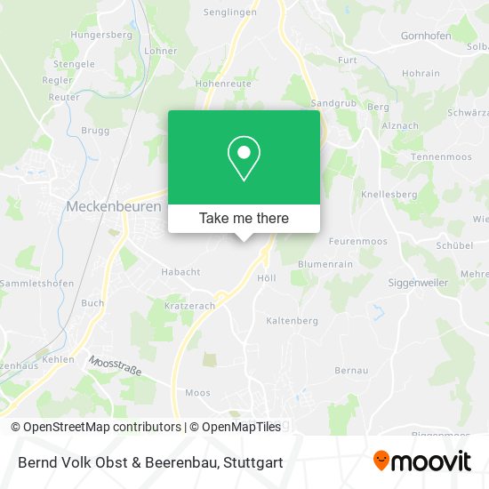 Bernd Volk Obst & Beerenbau map