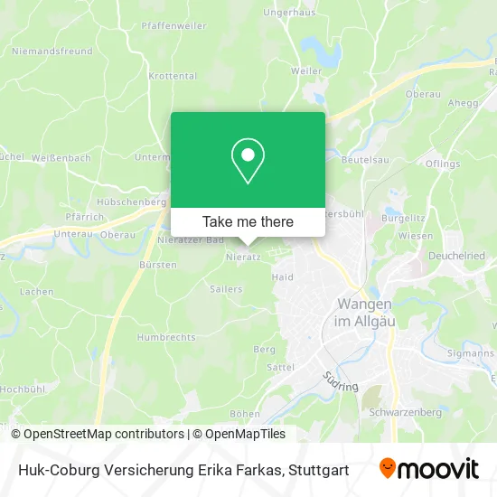 Карта Huk-Coburg Versicherung Erika Farkas