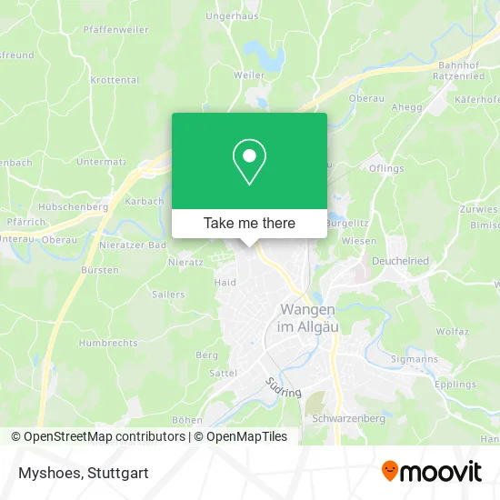 Карта Myshoes