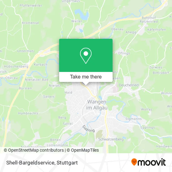 Карта Shell-Bargeldservice