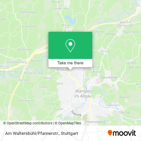 Карта Am Waltersbühl/Pfannerstr.