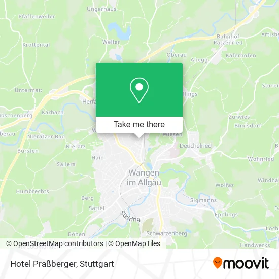 Карта Hotel Praßberger