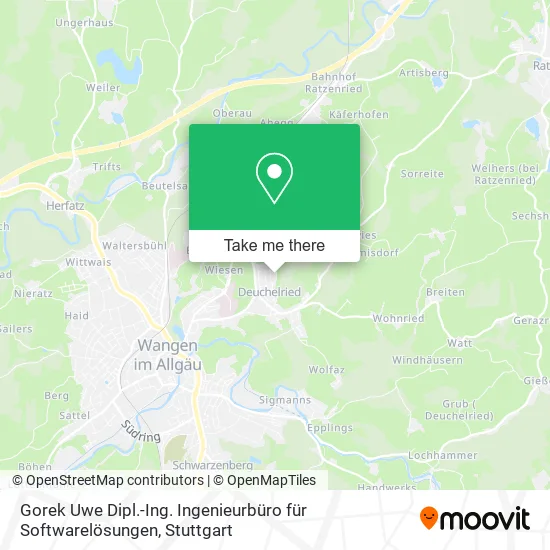 Карта Gorek Uwe Dipl.-Ing. Ingenieurbüro für Softwarelösungen