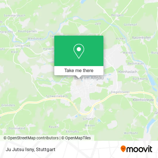 Карта Ju Jutsu Isny