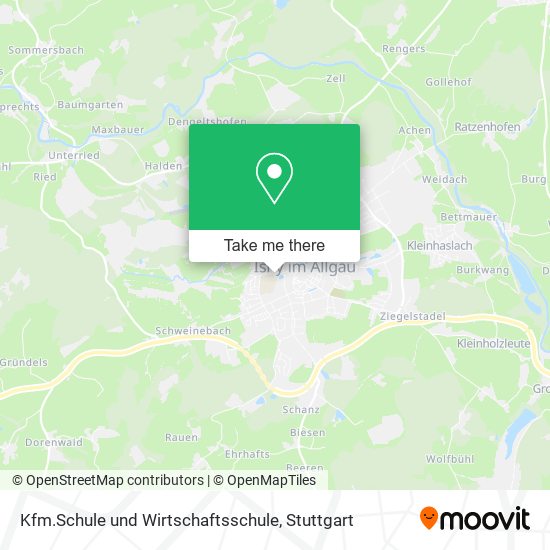 Kfm.Schule und Wirtschaftsschule map