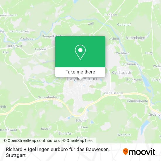 Карта Richard + Igel Ingenieurbüro für das Bauwesen