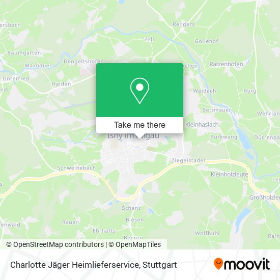 Charlotte Jäger Heimlieferservice map